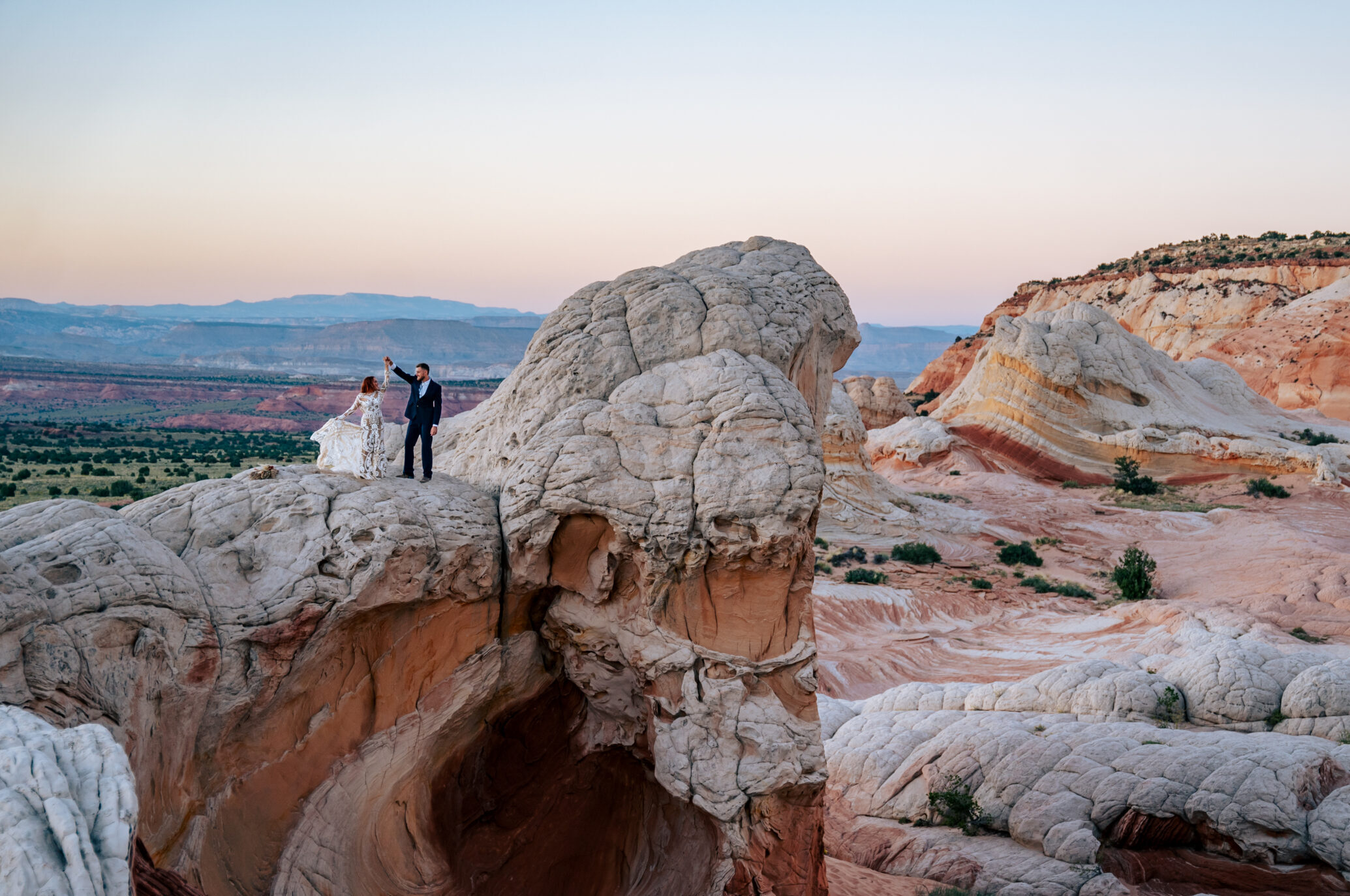 southern utah desert elopement