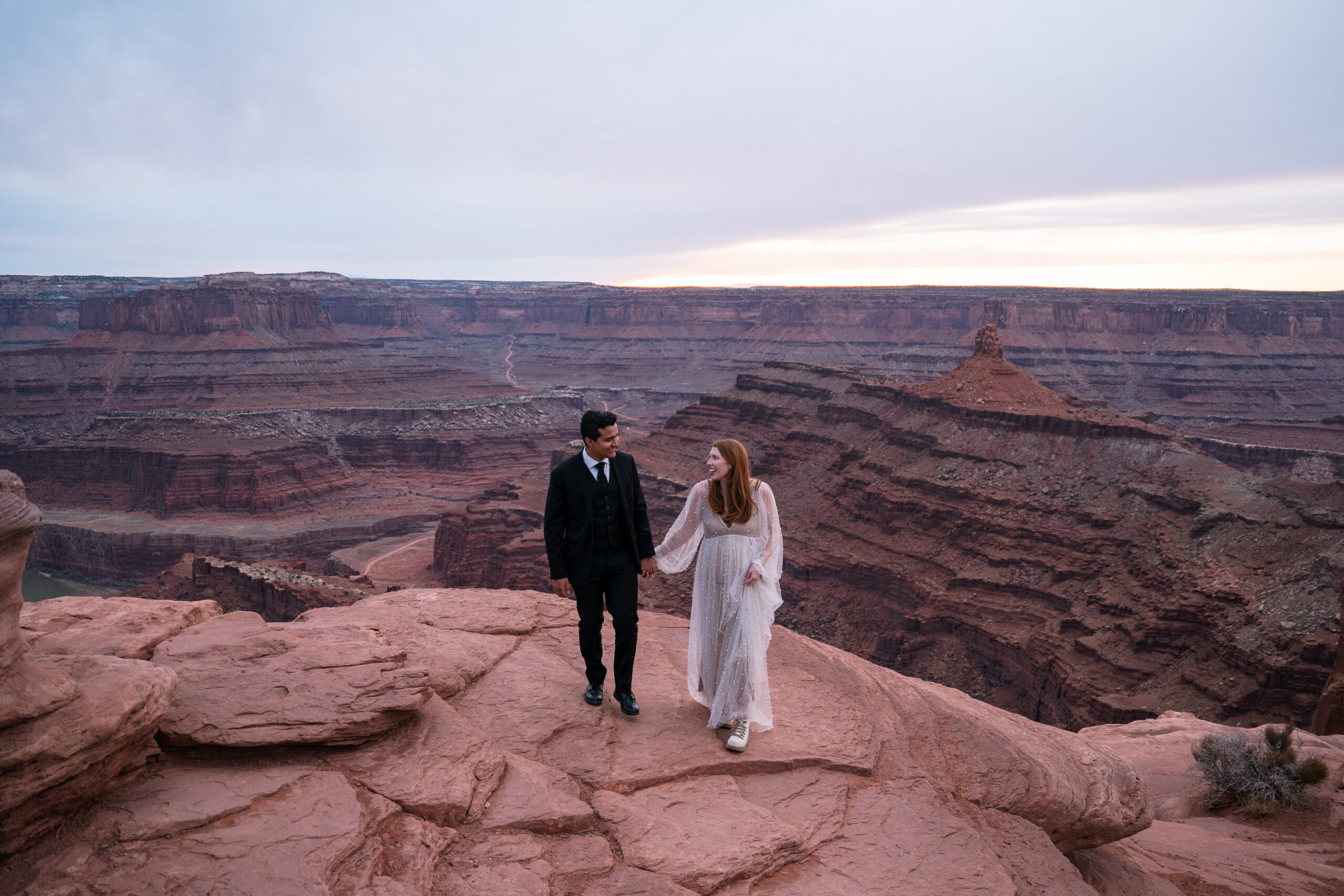 moab utah desert elopement